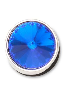 Jibbitz Tacha Azul Plateado