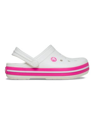 Zueco Niñas Pequeñas Crocband Clog Blanco