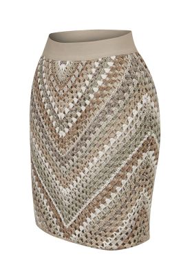 Falda Algodón Orgánico Crudo Lincon Mujer