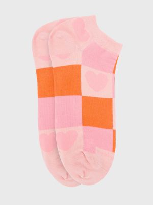 Imagen 2 del producto Calcetin Algodón Mujer Ped Heart Rosado