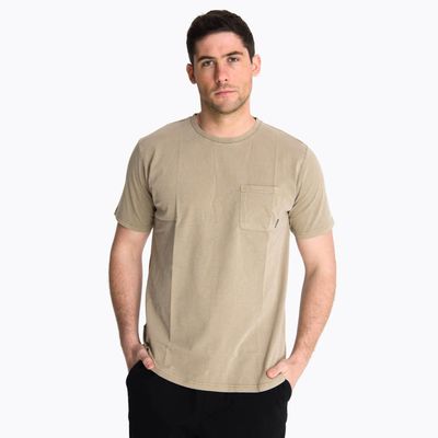 Polera Hombre Susquehanna Beige Merrell