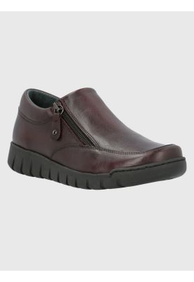 Zapato Cuero Mujer Henry Burdeo