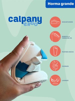 Imagen 2 del producto Zapatilla Cuero Ergonómica Nino Vermont Denim