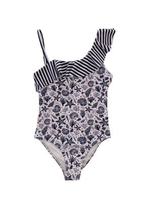 Traje De Baño Niña Vittoria Azul