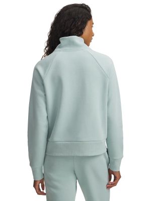 Imagen 2 del producto Poleron Mujer Rival Fleece Medio Zip Azul