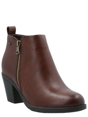 Botín Livorno Mujer Café