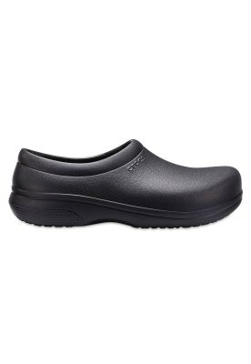 Zueco Crocs Hombre On The Clock Slip On Negro