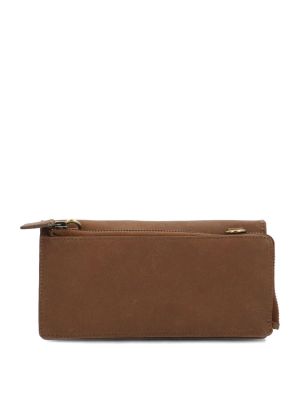 Imagen 2 del producto Billetera Cuero Mujer Th Garrett Cross Café