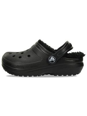 Imagen 2 del producto Zueco Crocs Niño Classic Lined Clog K Negro