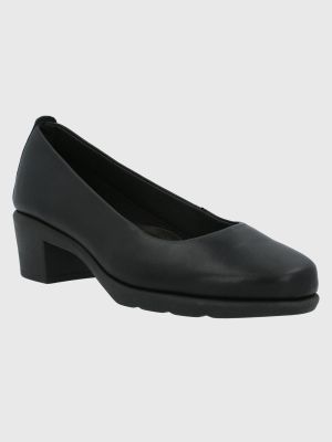 Zapato Cuero Mujer Tiina Negro