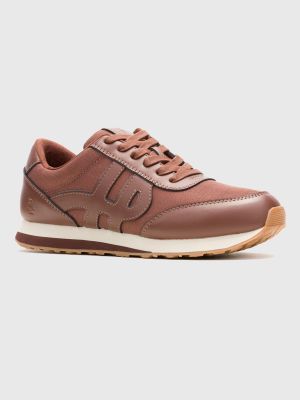 Zapatilla Cuero Hombre Seventy8 Café