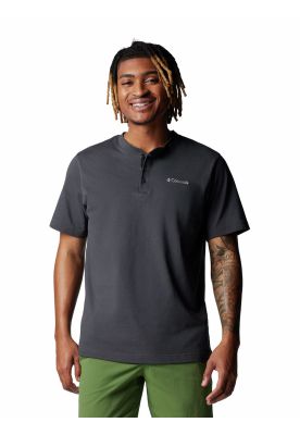 Polera Hombre Landroamer Henley Gris
