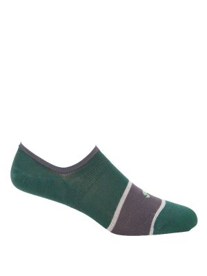 Calcetin Bambú Hombre Inv Block Verde