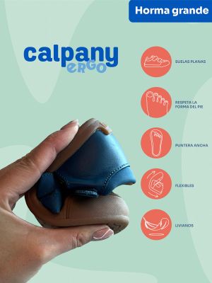 Imagen 2 del producto Sandalia Cuero Ergonómica Niño Kentucky Azul