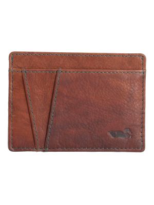 Tarjetero Cuero Unisex Aq Sea Cardhold Café