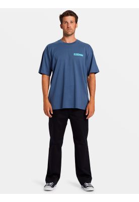 Polera Manga Corta Hombre Nightmare Azul