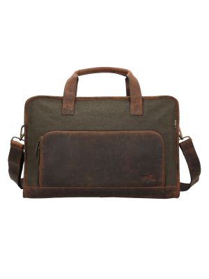 Maletin Cuero Verde Wx Avery Unisex