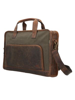 Imagen 2 del producto Maletin Cuero Verde Wx Avery Unisex