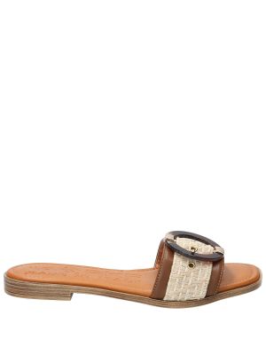 Sandalia Mujer Rosola Café