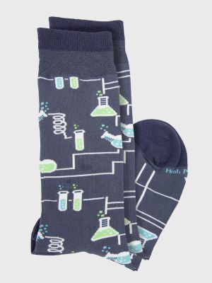 Imagen 2 del producto Calcetin Algodón Hombre C Chemical Azul