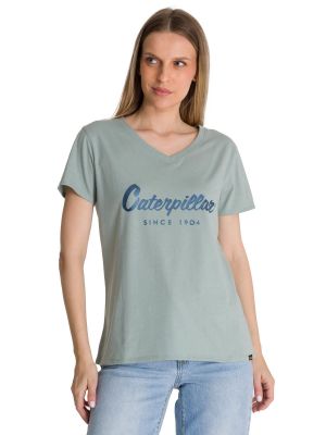 Polera Manga Corta Mujer Since 1904 Cian