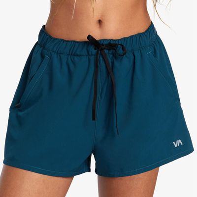 Short Essentialyoggendst Azul Mujer