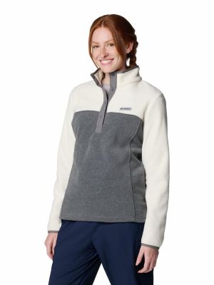 Imagen 2 del producto Polar Mujer Benton Springs Half Snap Gris