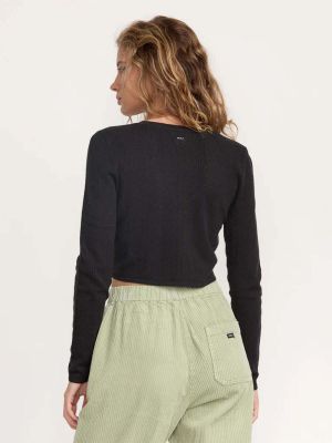 Imagen 2 del producto Sweater Mujer School Dance Cardig Negro Rvca