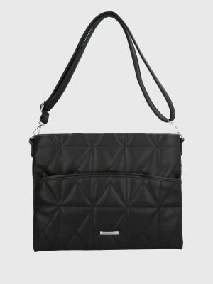 Imagen 1 del producto Bolso Notebook Ecocuero Mujer Quilt Negro