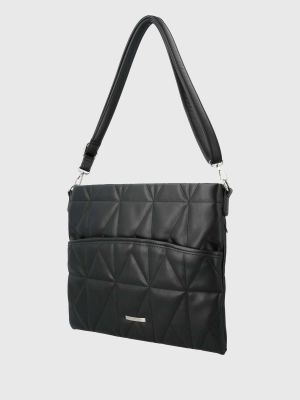 Imagen 2 del producto Bolso Notebook Ecocuero Mujer Quilt Negro
