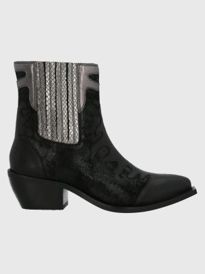 Imagen 2 del producto Botín Cuero Mujer Runn Negro