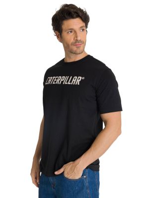 Polera Manga Corta Hombreerpillar Puff Negro