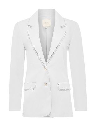 Chaqueta Lino Mujer Anana Blanco