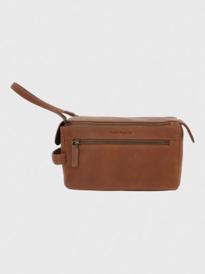 Imagen 1 del producto Necessaire Cuero Unisex Neceser Café