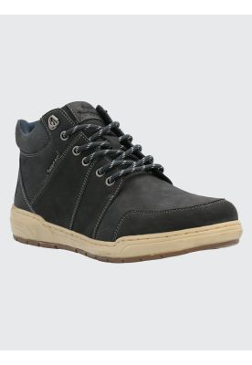 Botín Cuero Hombre Fiord Gris Oscuro