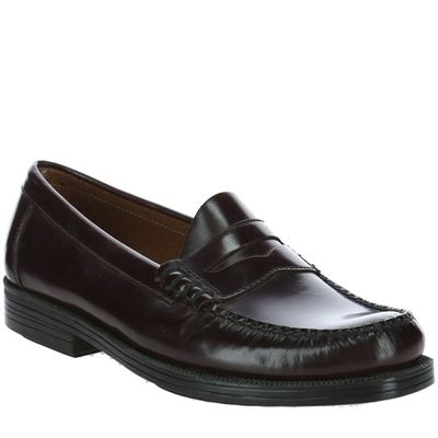 Mocasin Cuero Stanford Ii Burdeo