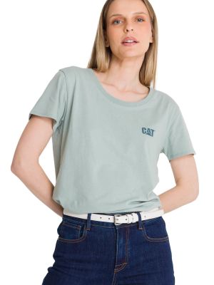 Imagen 2 del producto Polera Manga Corta Mujer Logo Celeste