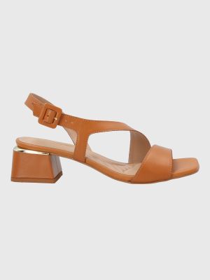 Imagen 2 del producto Sandalia Vestir Mujer Cuero Agna Café