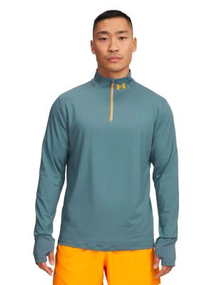 Polerón Running para Hombre Launch Pro 1/4 zip Azul