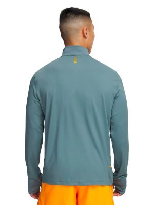 Imagen 2 del producto Polerón Running para Hombre Launch Pro 1/4 zip Azul