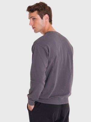 Imagen 2 del producto Polerón Hombre Terry Crew Gris