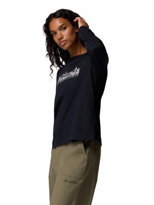 Imagen 2 del producto Polera ML Mujer Rolling Bend Graphic Negro