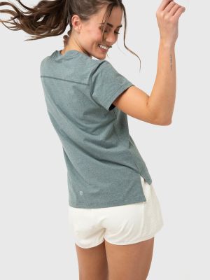 Imagen 2 del producto Polera Mujer V-Neck Verde