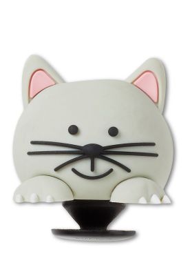 Jibbitz 3d Gatito Gris