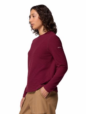 Imagen 2 del producto Polera ML Mujer Brea Falls Grid Crew Morado