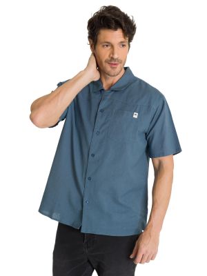 Imagen 1 del producto Camisa Manga Corta Hombre Western Camp Azul