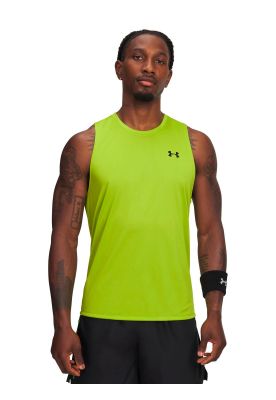 Polera sin mangas Training para hombre Tech verde