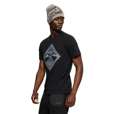 Imagen 2 del producto Polera Manga Corta Hombre Worry Less Negro