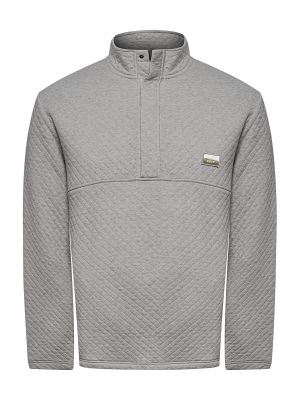 Polerón Algodón Orgánico Hombre Haze Gris