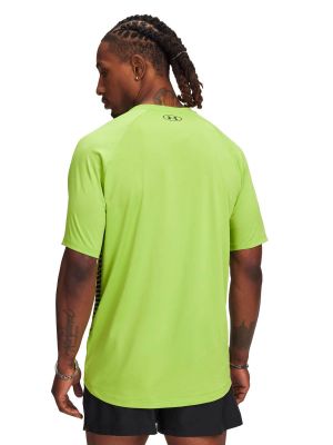 Imagen 2 del producto Polera Manga Corta Training para hombre Tech Fade verde 